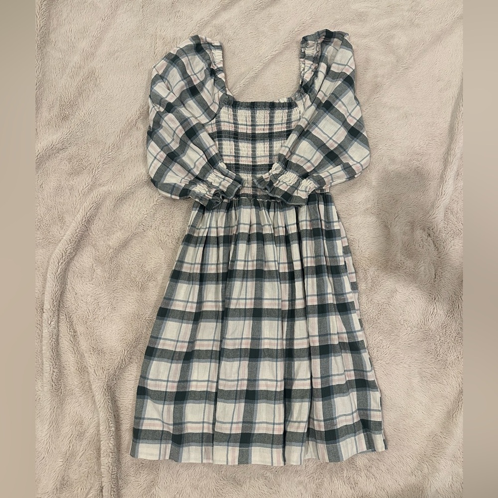 Plaid madewell dress